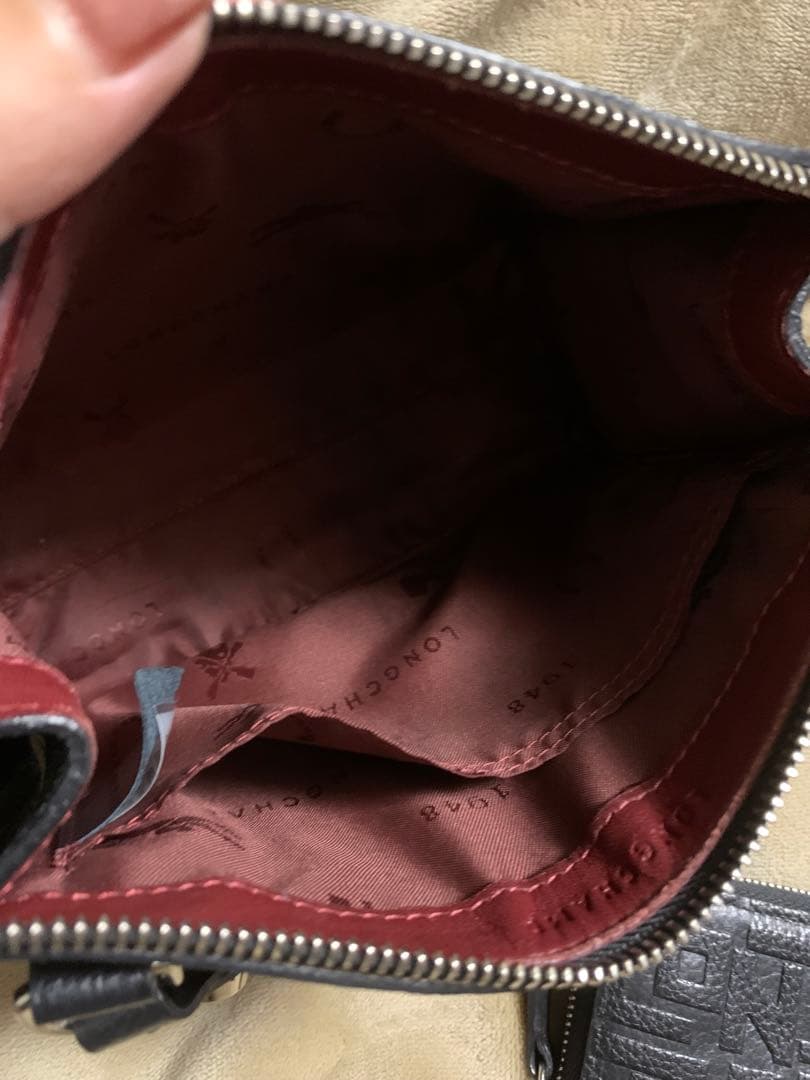 ロンシャン　ラ ヴォヤジューズ　ショルダーバッグ　ハンドバッグ　　美品