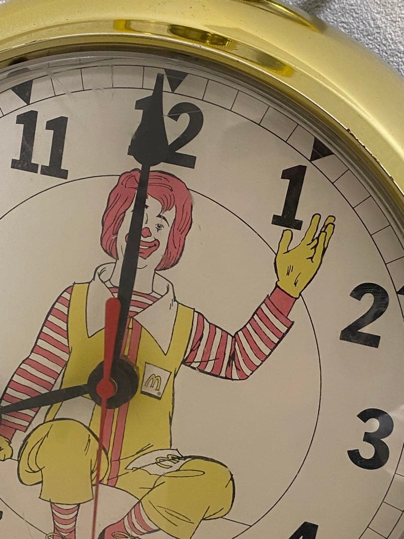 マクドナルド　時計　ドナルド　70's ビンテージ　アンティーク