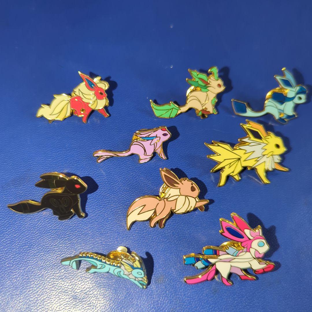 ポケットモンスター　ピンズ　ピンブローチ　ピンバッジ　ブイズ　イーブイフレンズ