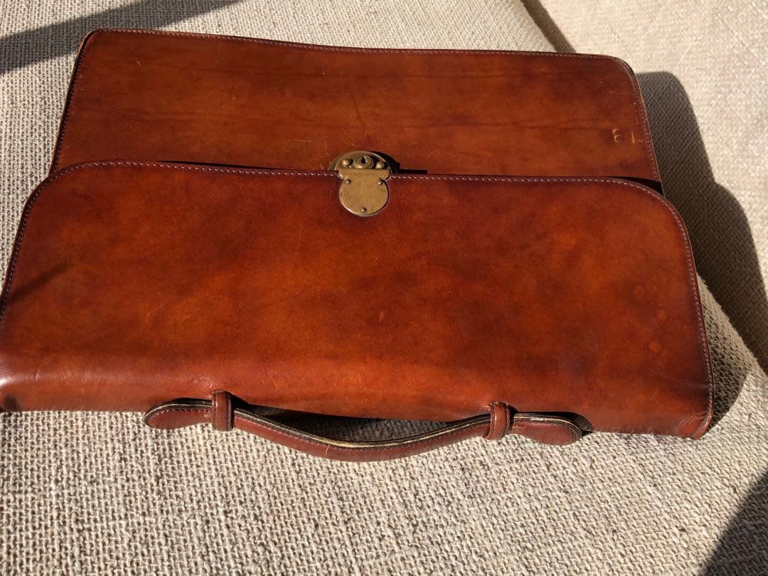 Ralph Lauren レザー ビジネスバッグ