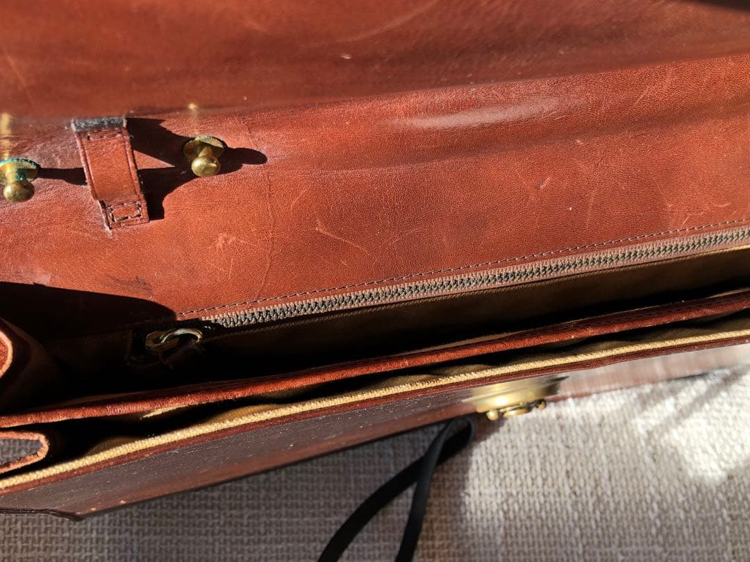 Ralph Lauren レザー ビジネスバッグ