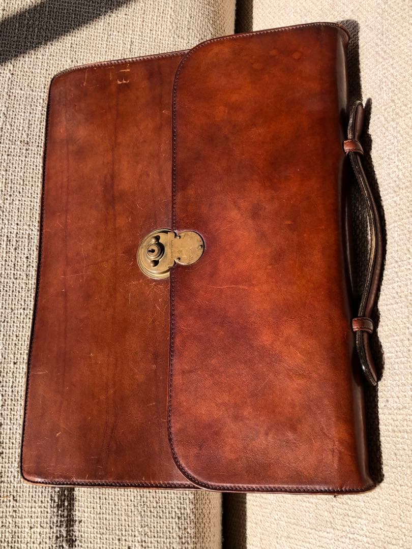 Ralph Lauren レザー ビジネスバッグ