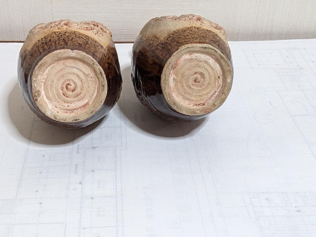 値下げ　出雲大社　彫刻入り徳利　2個セット