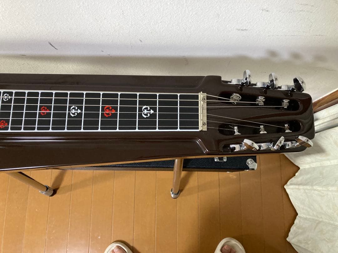 CANOPUS カノウプス6弦スチールギター ケース、4脚付