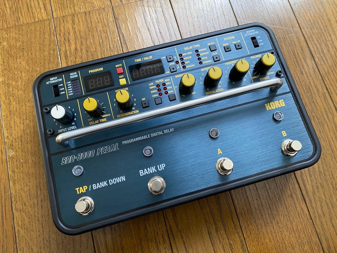 【未使用】KORG SDD-3000 PEDAL プログラマブルデジタルディレイ Korg SDD-3000 Programmable Digital Delay Pedal | Sweetwater