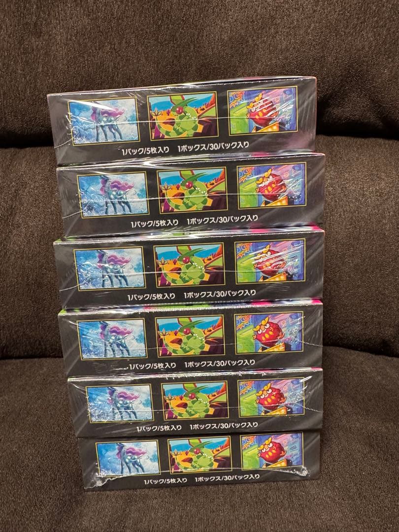 ポケカ　インフェルノX シュリンク付き　未開封　6BOX 説明文必読