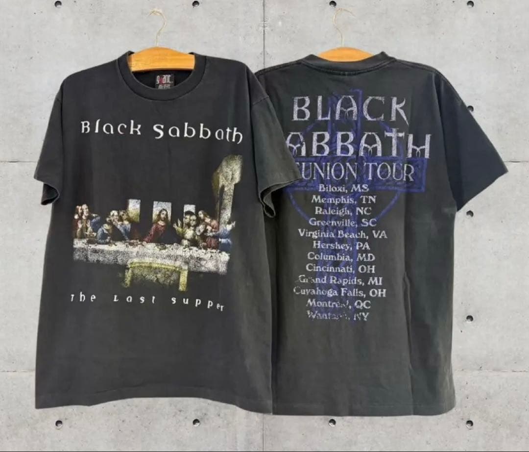BlackSabbath ブラックサバス 最後の晩餐 Tシャツ オジーオズボーン