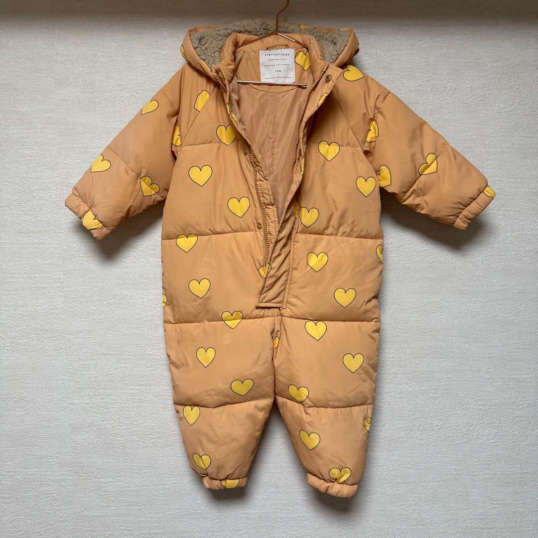 そっちゃん様　tinycottons ダウン ジャンプスーツ　カバーオール