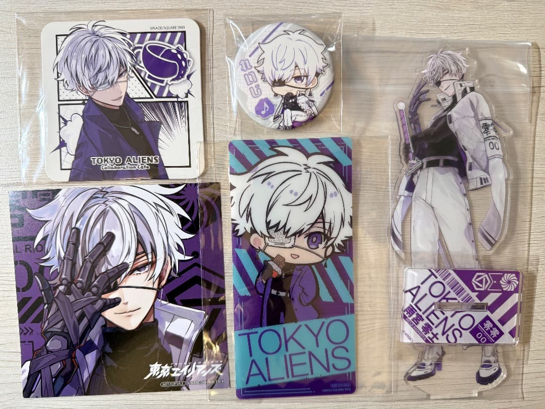 東京エイリアンズ 憂炎 オンラインくじ D賞 缶バッジ 45点 東京