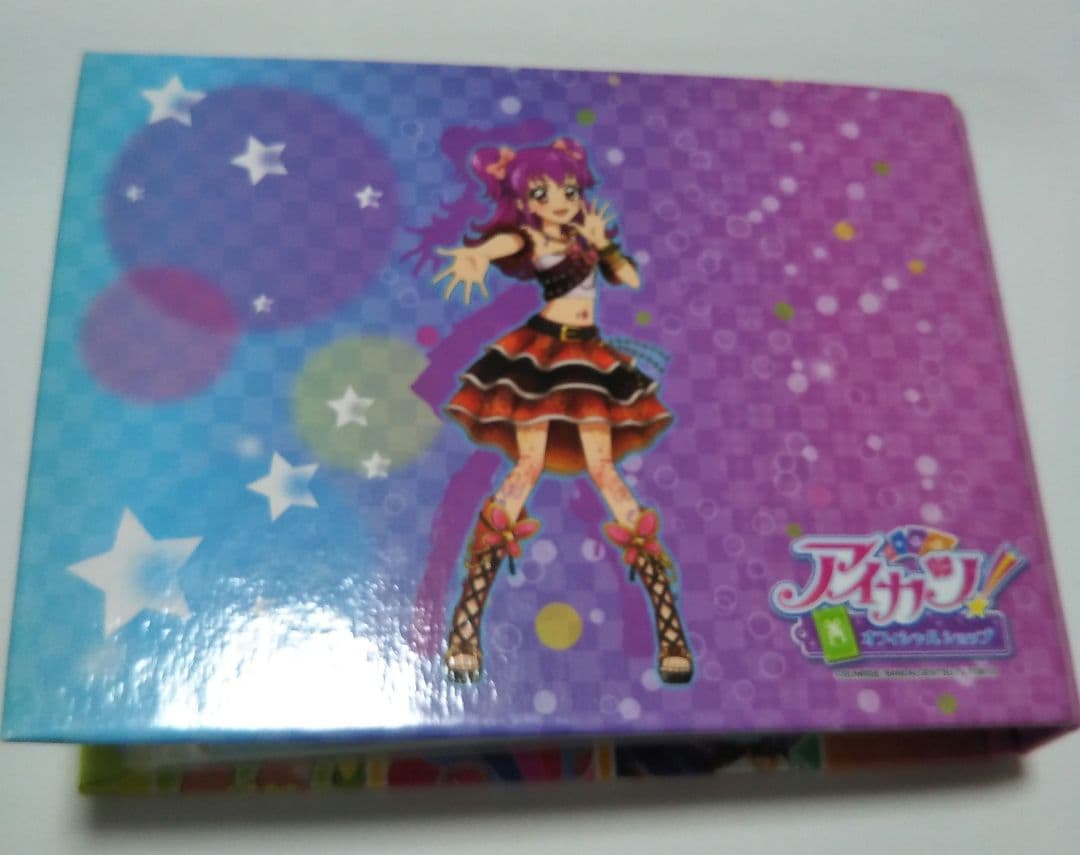 アイカツオフィシャルショップ限定　ポストカード入れ＆ポストカード9枚セット