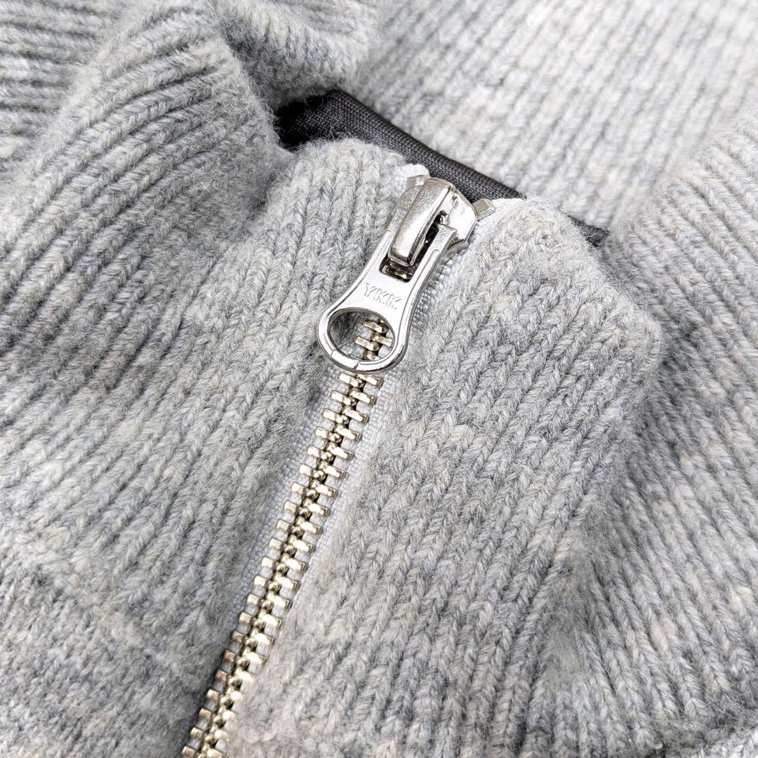 JACK BUNNY ジャックバニー 裏地付ウール混 ニットジャケット サイズ2