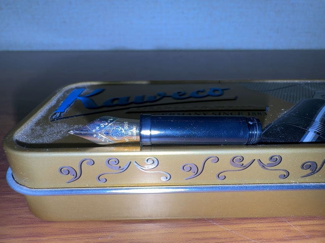 カヴェコ KAWECO 14K/M バイカラーニブ 万年筆用