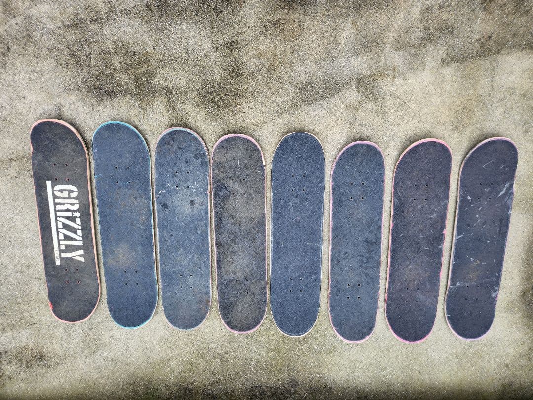 スケートボード廃デッキ