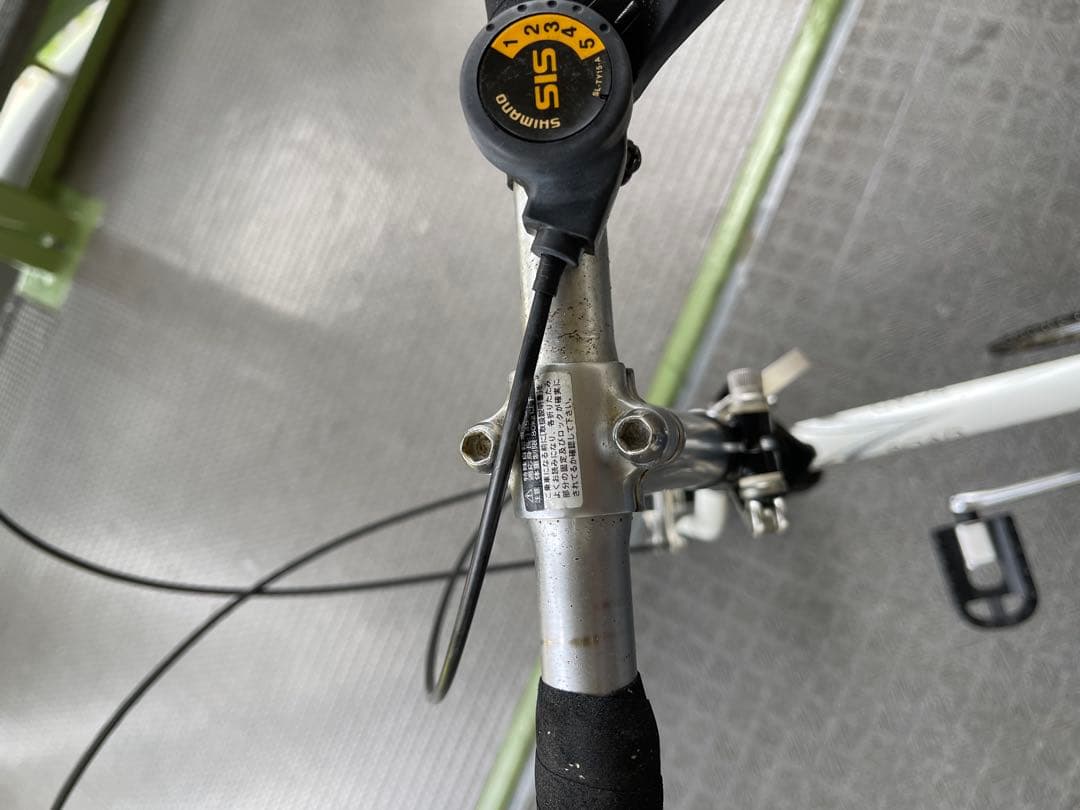 希少 CHARI-Q チョロQ 折りたたみ自転車 ホワイト　チャリQ ミニチャリ