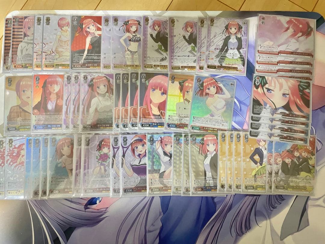 ヴァイスシュバルツ　五等分の花嫁二乃デッキ(準フルレア) ヴァイスシュバルツ 五等分の花嫁二乃デッキ(準フルレア) ヴァイス