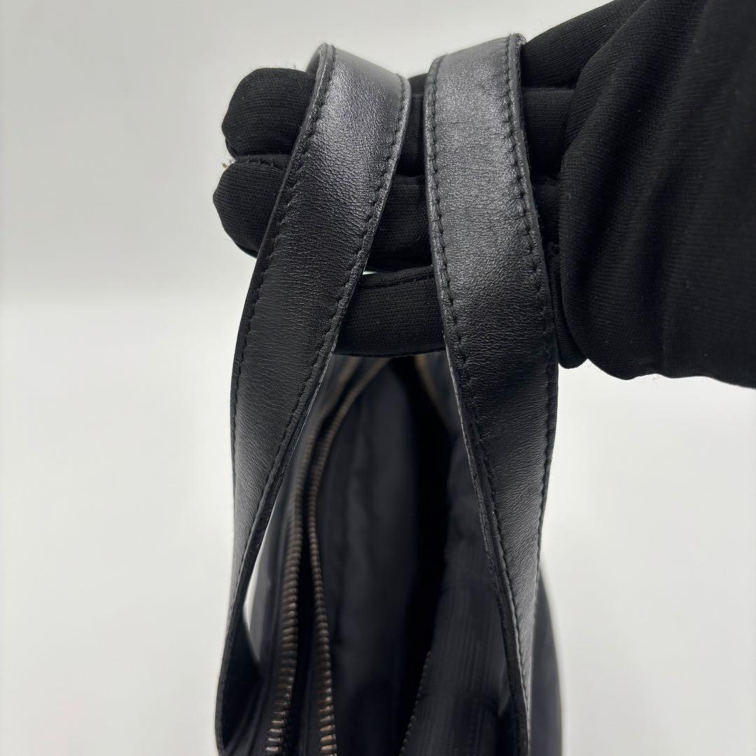 シャネル ニュートラベルライン 2way ショルダーバッグ ハンドバッグ 黒