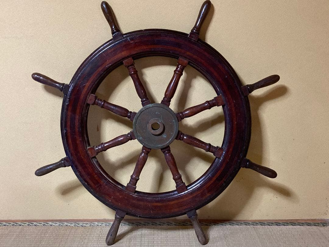 舵輪 ラット 船 船舶 No.1 - メルカリ
