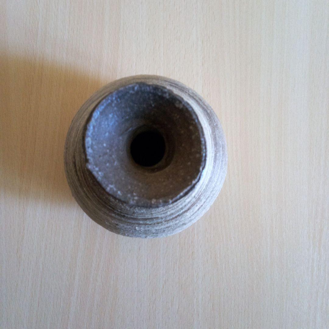 刷毛目徳利　常滑明窯・加藤嘉明作