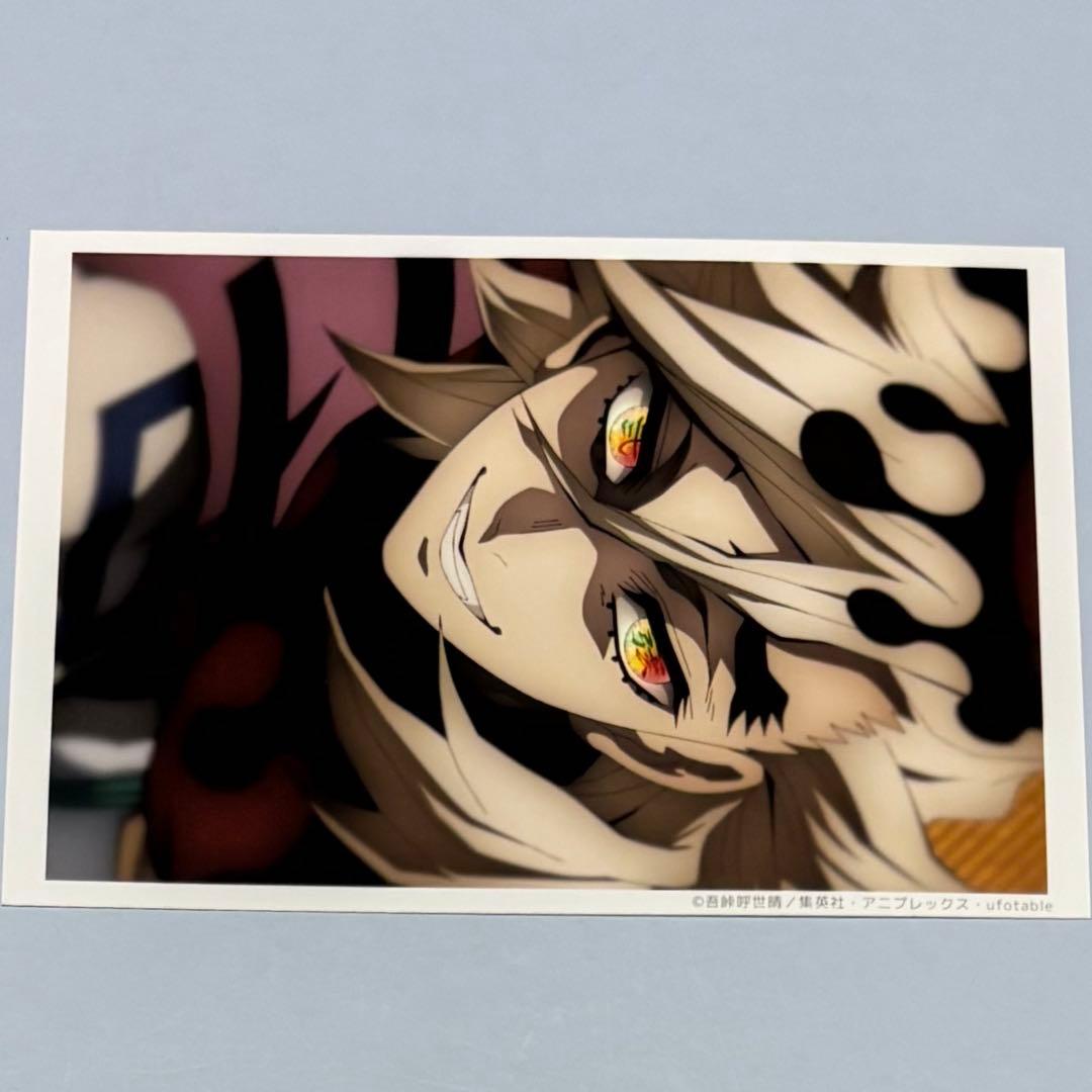 ୨୧鬼滅の刃୨୧童磨 ブロマイド 上弦集結 ufotable cafe③