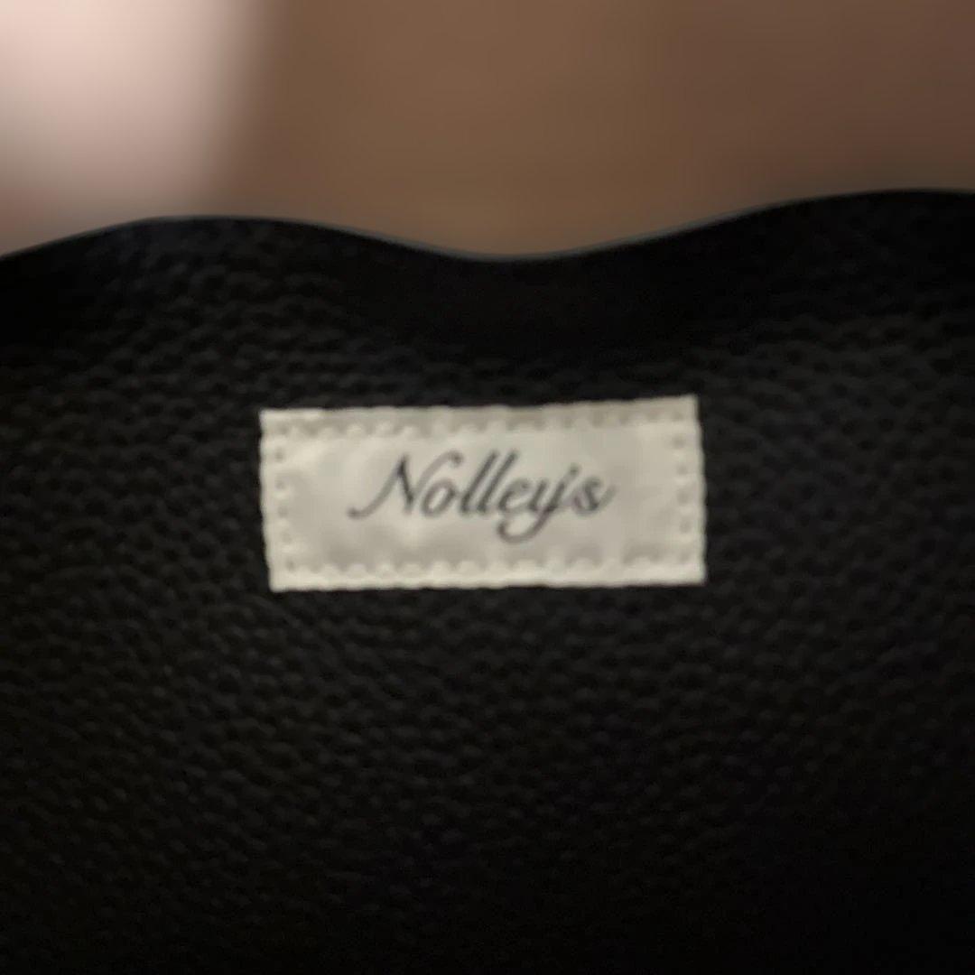 【美品】NOLLEY'S 本革　レザー　バケツワンハンドル　トートバッグ
