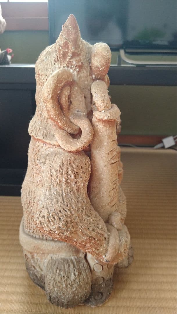 信楽焼 鬼に金棒