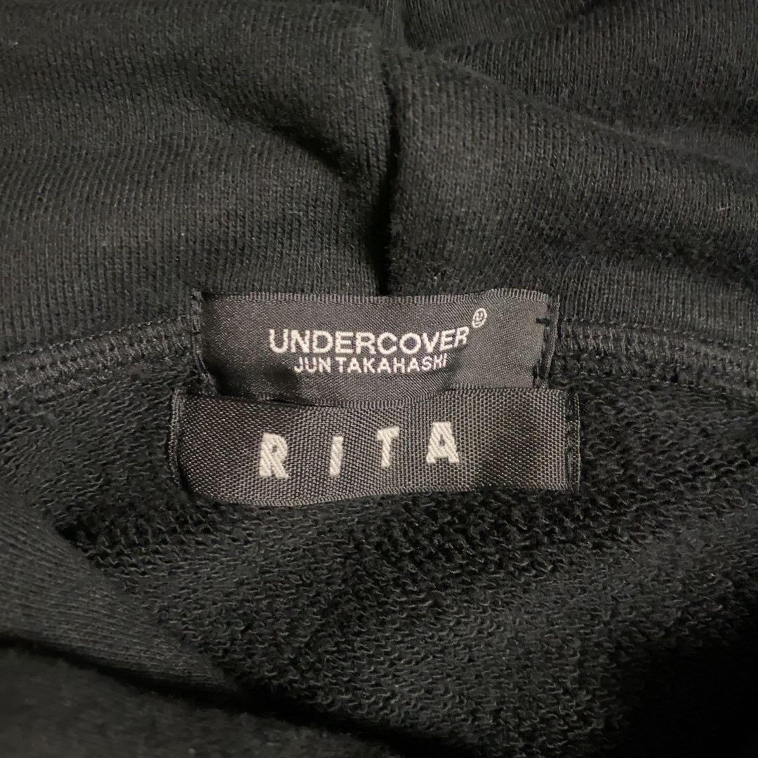 希少！UNDERCOVER×RITA コラボ パーカー 10周年 ブラック S