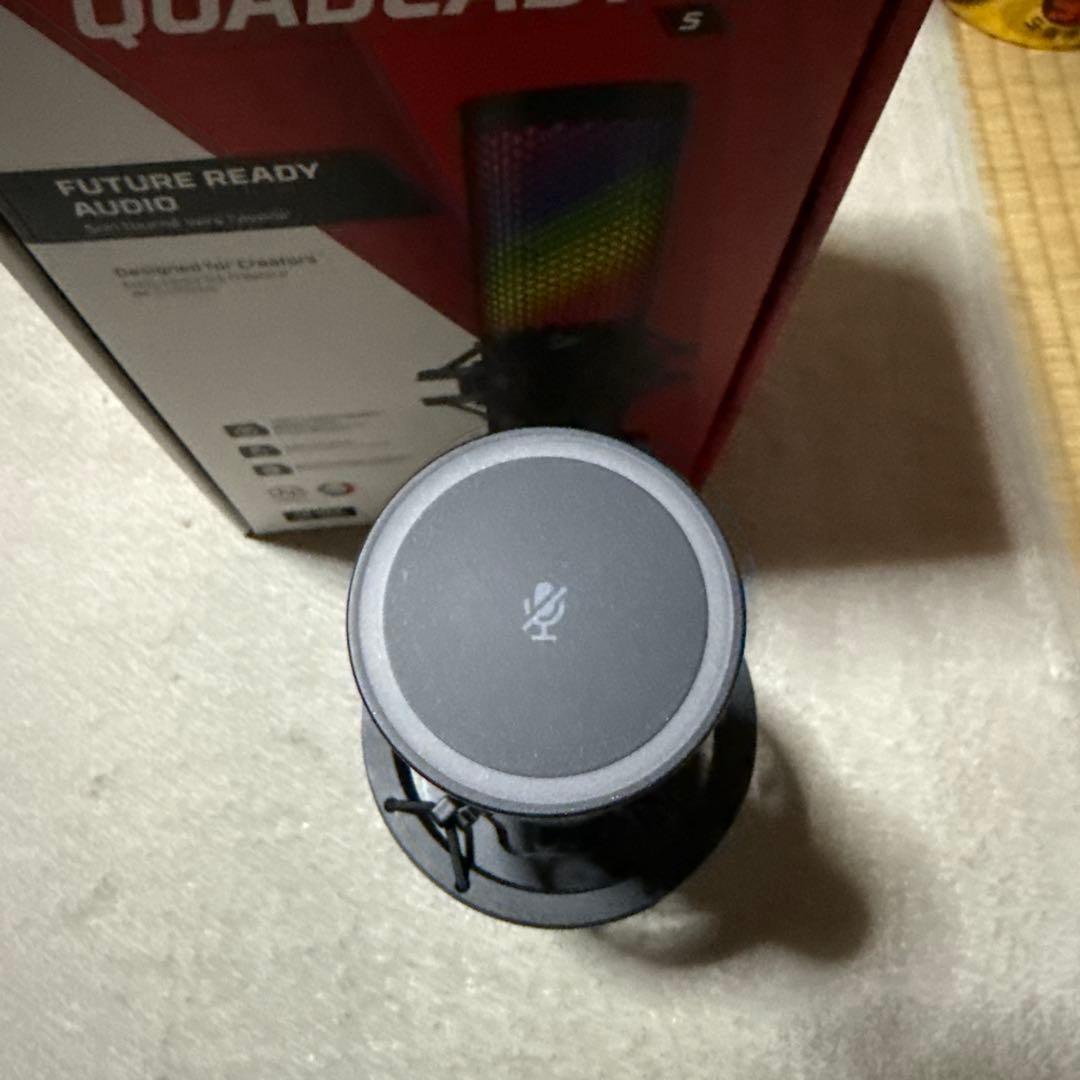 HYPERX QUADCAST 2 sコンデンサーマイク