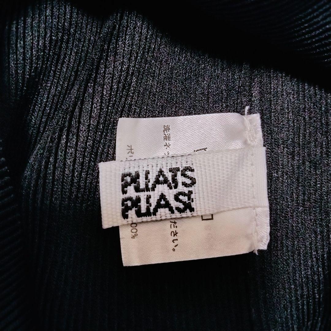 美品近年モデルPLEATS PLEASE アコーディオン　ノースリーブ　ブラック