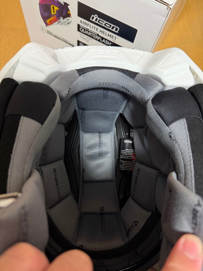 ICON Airflite Quarterflash ヘルメット 2XL