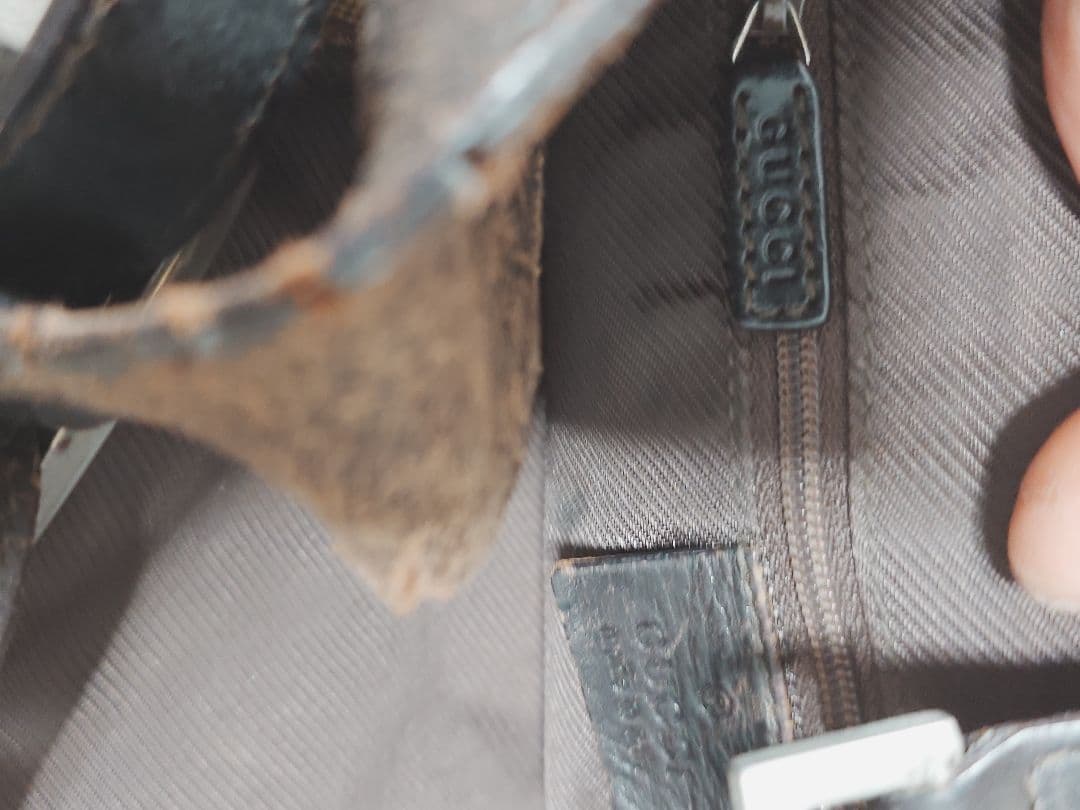 GUCCI グッチ ジャッキー シェリーライン ハンドバッグ ヴィンテージ