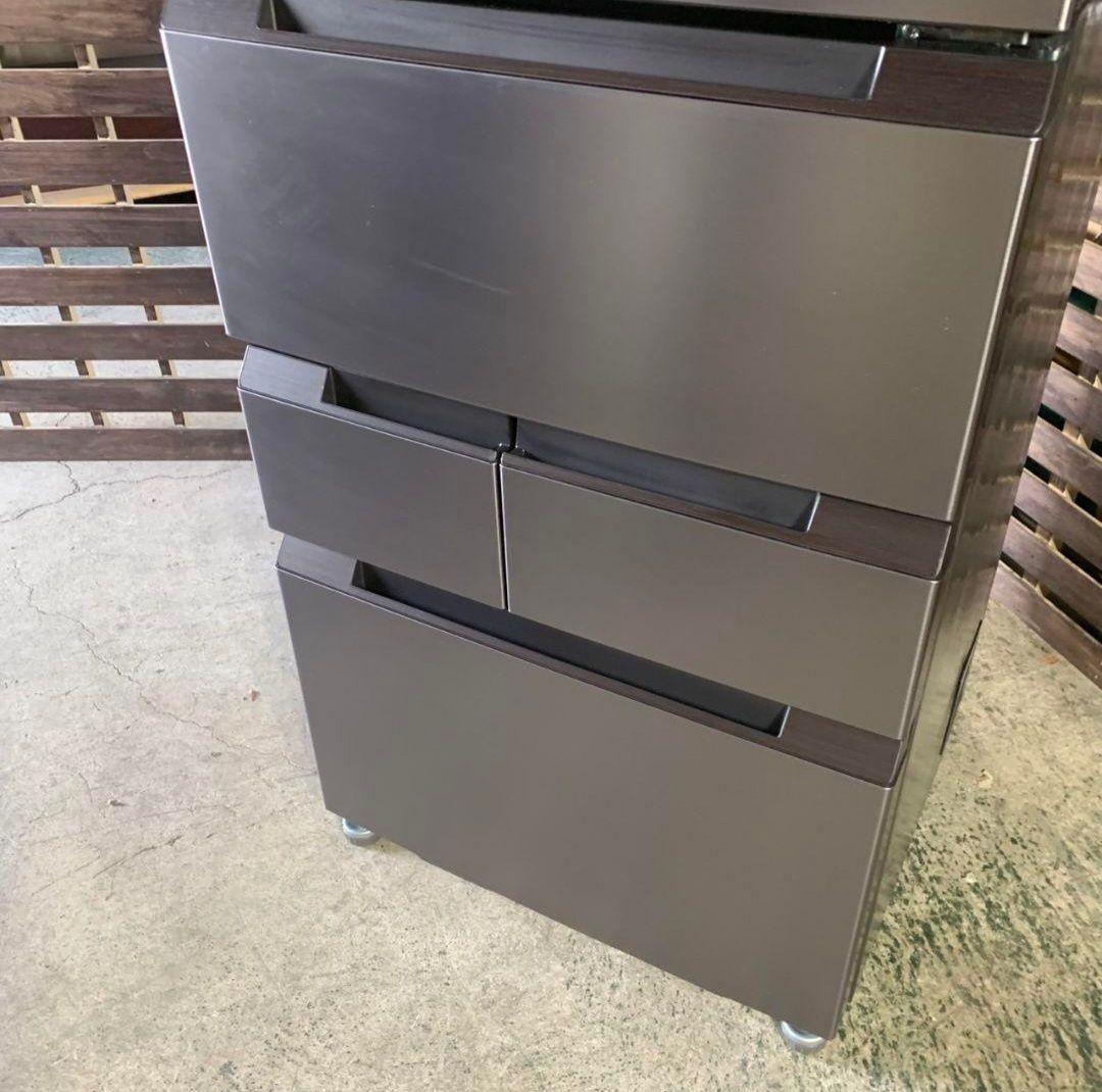 H932R\" SHARP 457L 6ドア 冷蔵庫 SJ-MF46J-H