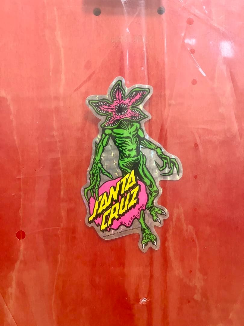 サンタクルーズ ストレンジャーシングス スケボー デッキ オールドスクール