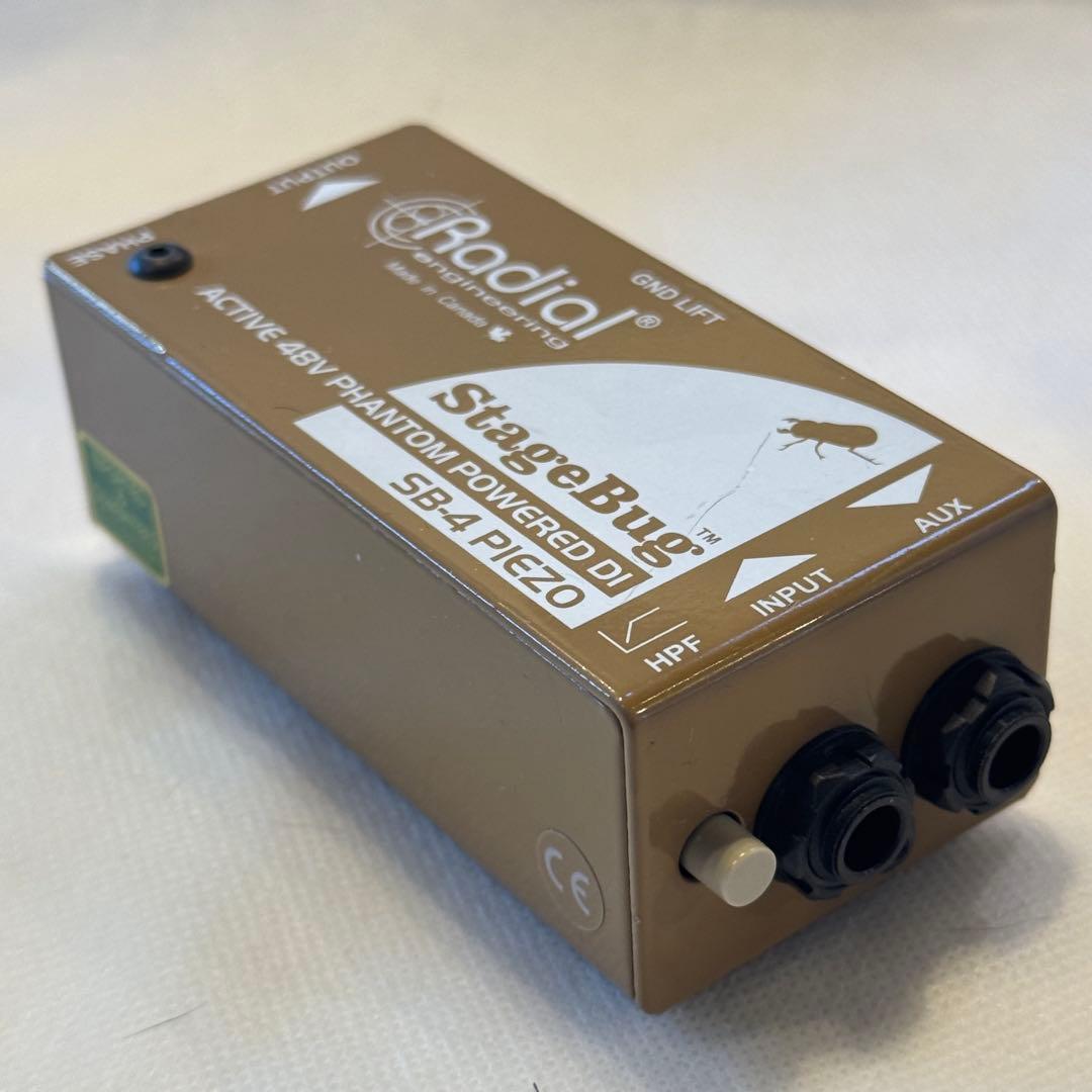 【美品❗️】Radial StageBug SB-4 ダイレクトボックス