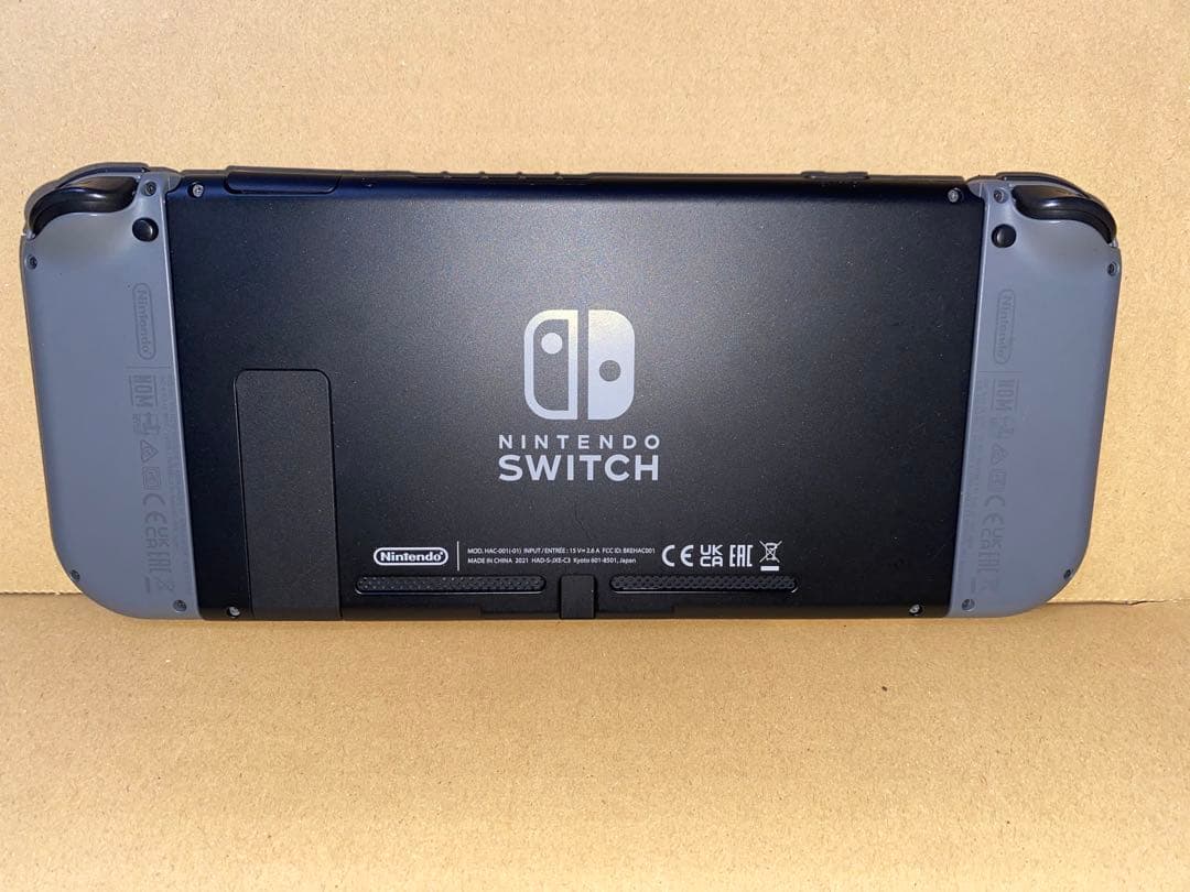 美品　Switch グレー 本体 　動作確認済　付属品完品