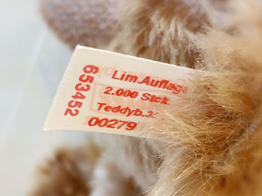 Steiff シュタイフ 限定2000体 テディベア Roloplan 美品