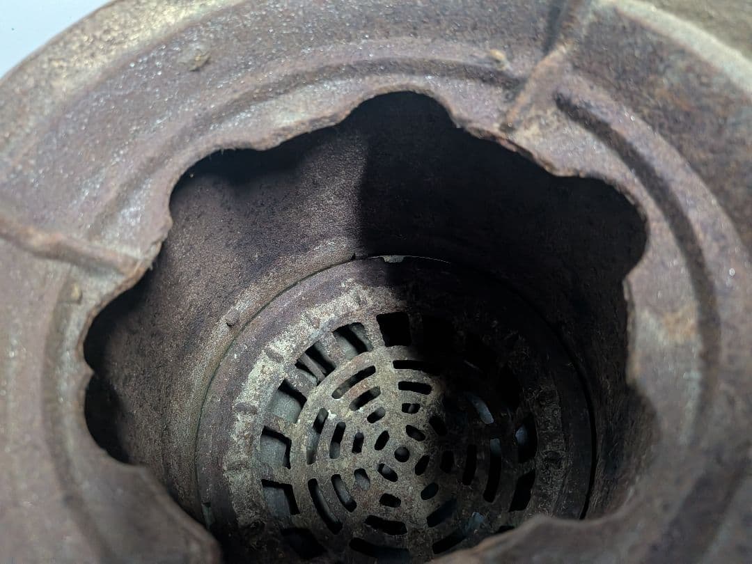 緑色の鋳鉄製薪ストーブ だるまストーブ レトロ ミニサイズ