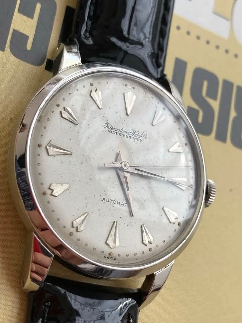 ⭕️週末セール　極希少　レア　IWC 自動巻　メンズ　アンティーク　稼働