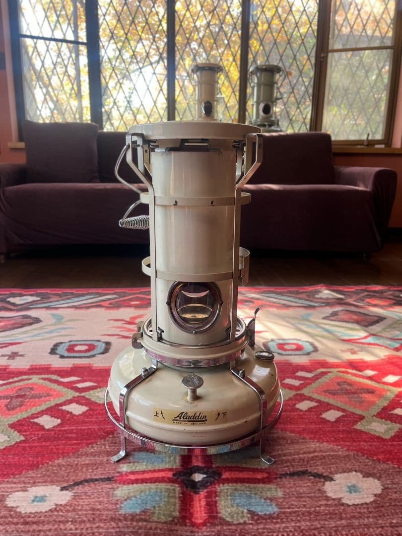 ビンテージ】初期型Aladdinアラジン ブルーフレームヒーター 15型 動作