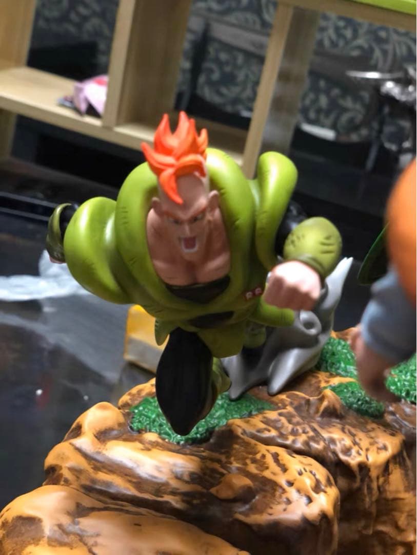 ドラゴンボール 人造人間17号 ガレージキット ガレキ スタチュー②