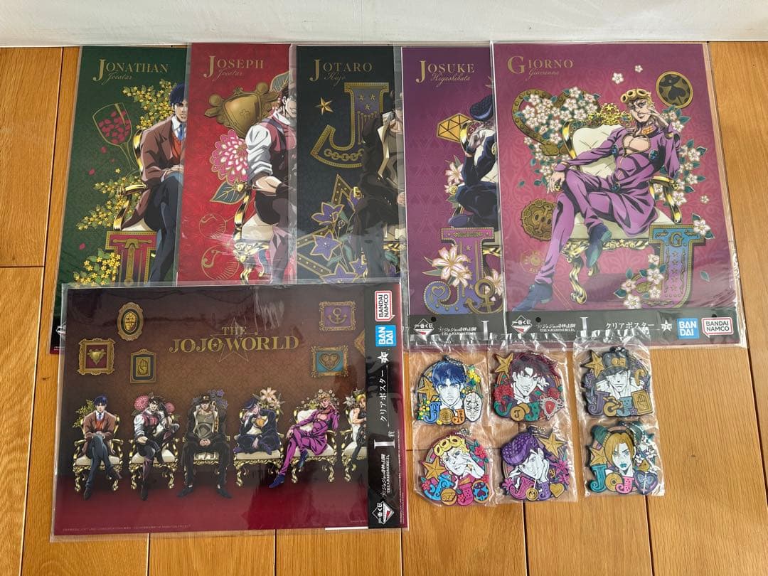 【おまけ29点付き】一番くじ　ジョジョの奇妙な冒険　ジョジョワールド　C賞　E賞