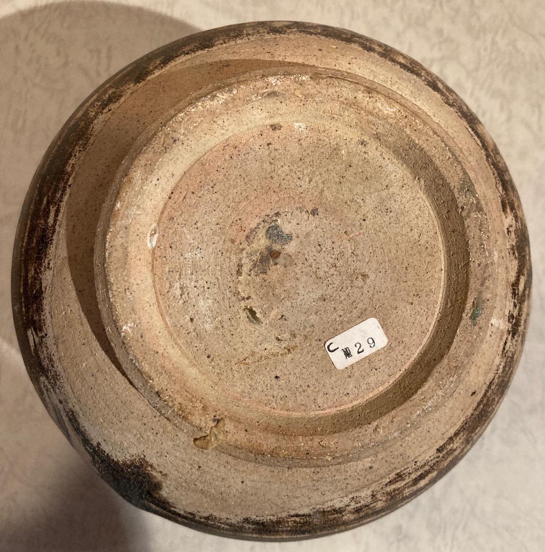 骨董 タイ 古都 スワンカクローク窯の耳付き、花瓶