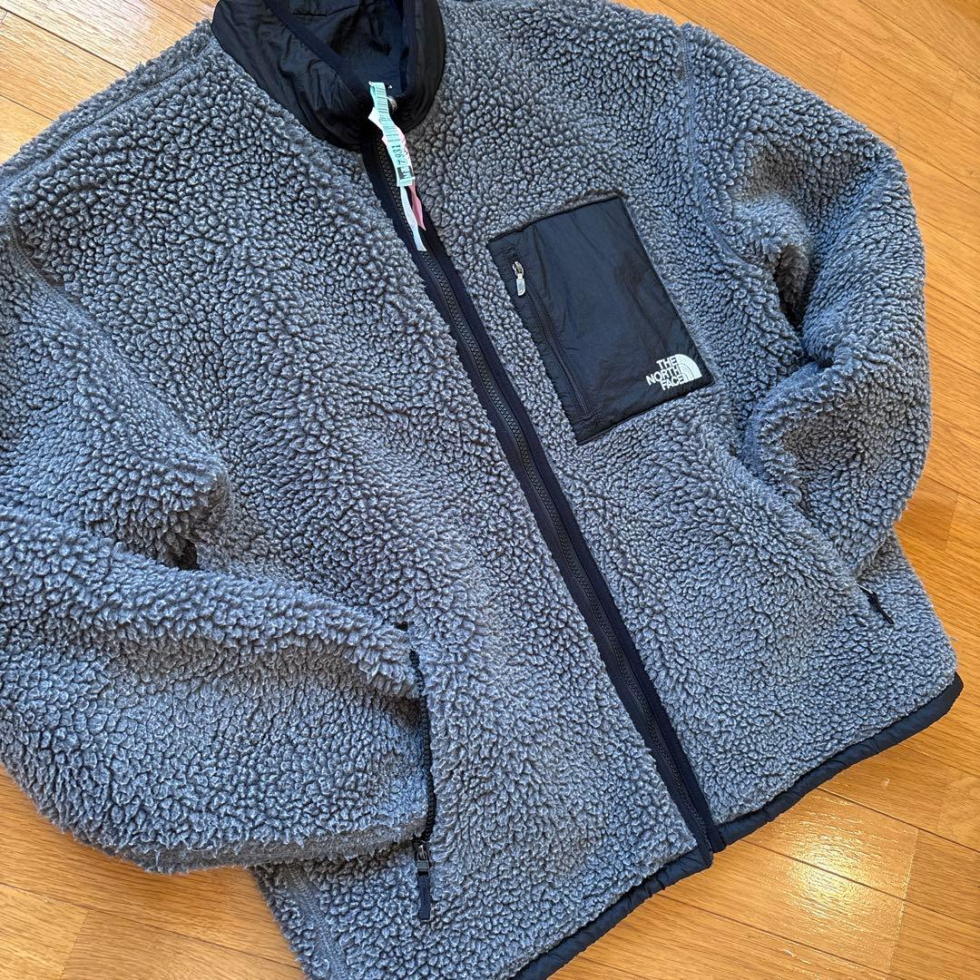 ⭐️ THE NORTH FACE フリースジャケット グレー、2ウェイ