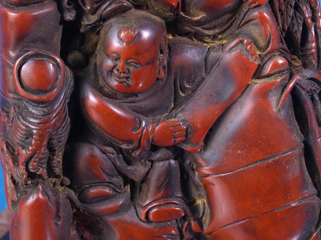 民間仕入れ品 唐物 中国清時代 仏像置物※激安骨董品G1235A12-2