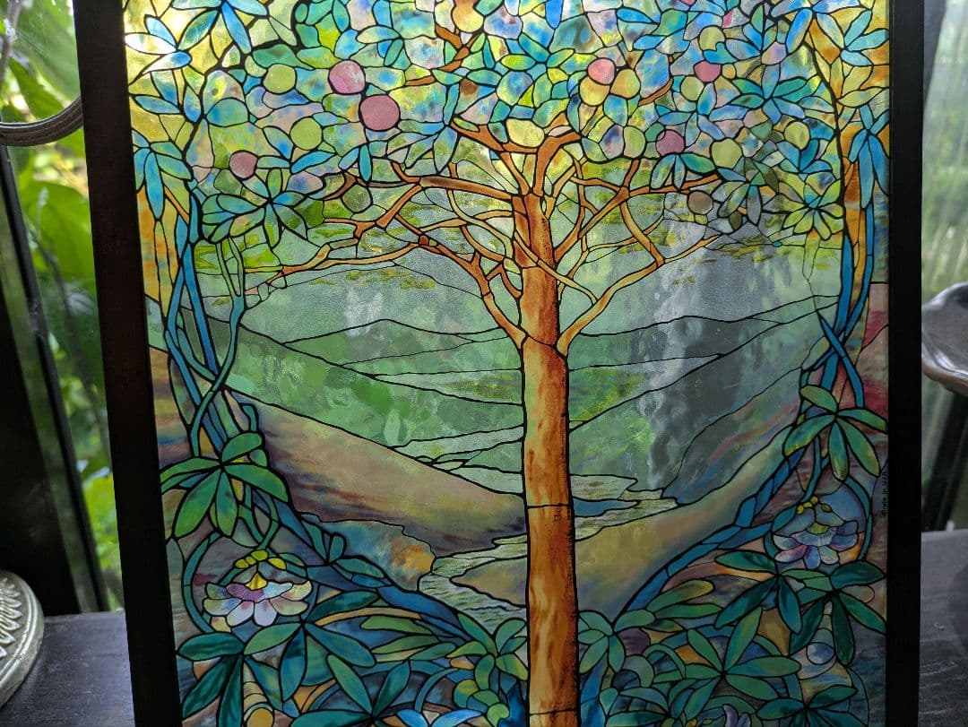 ルイスCティファニー ステンドグラス生命の木 宝石箱グラスマスターズ