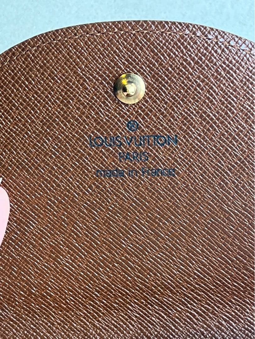 【新品未使用】LOUISVUITTONモノグラム ポルトモネ グゼ ケース