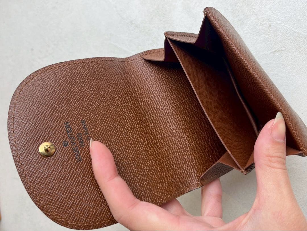 【新品未使用】LOUISVUITTONモノグラム ポルトモネ グゼ ケース