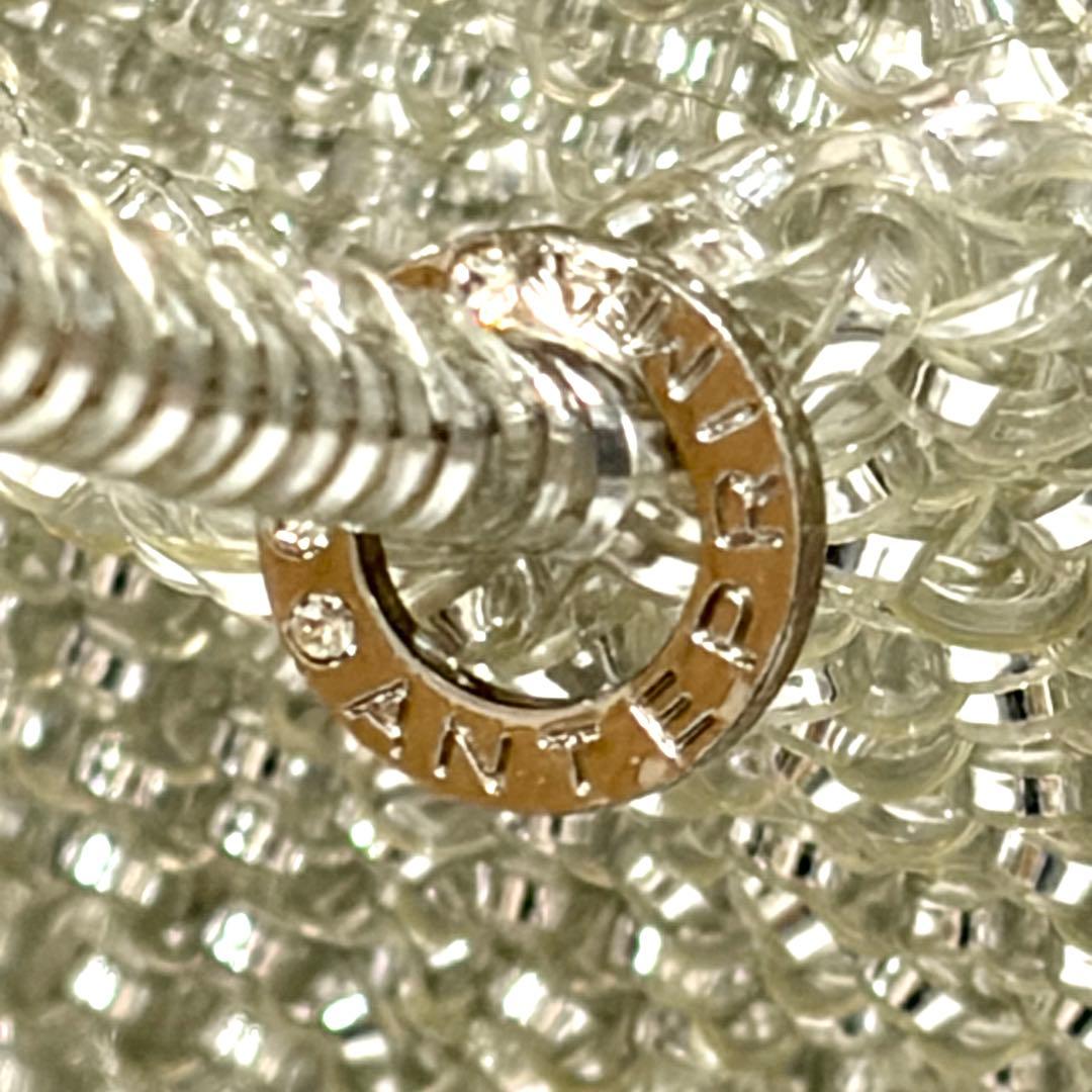 ANTEPRIMA アンテプリマ　ワイヤーバッグ　2WAY シルバー　スクエア