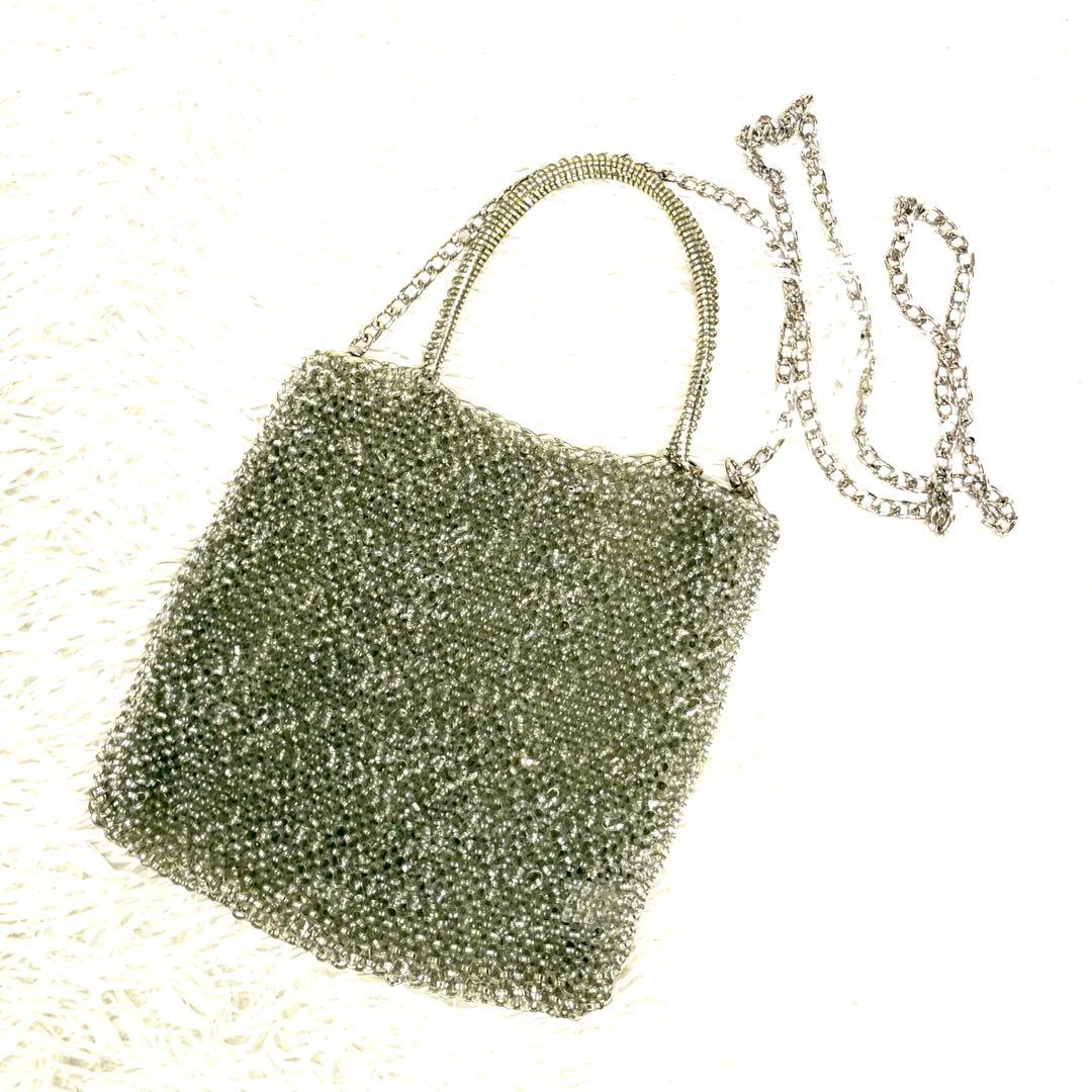 ANTEPRIMA アンテプリマ　ワイヤーバッグ　2WAY シルバー　スクエア