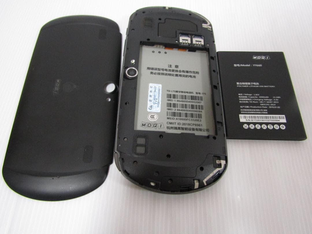 A0898 MOQI i7s ゲーミングスマホ 6インチ SIMフリー LTE