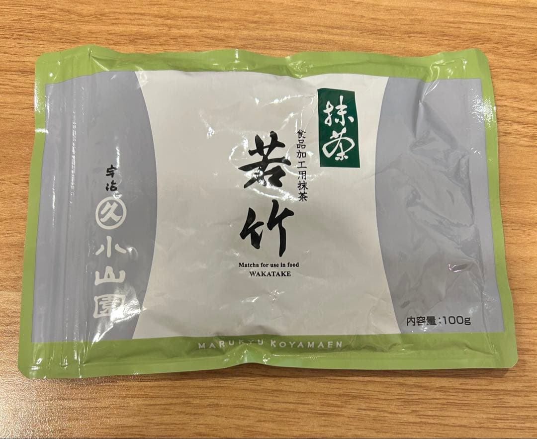 丸久小山園 若竹 100g 食品加工用抹茶 抹茶パウダー 抹茶ラテ - メルカリ